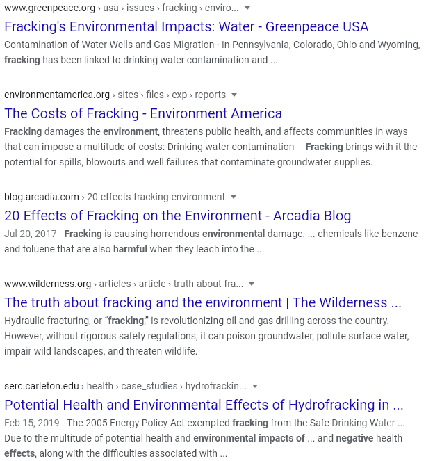 fracking