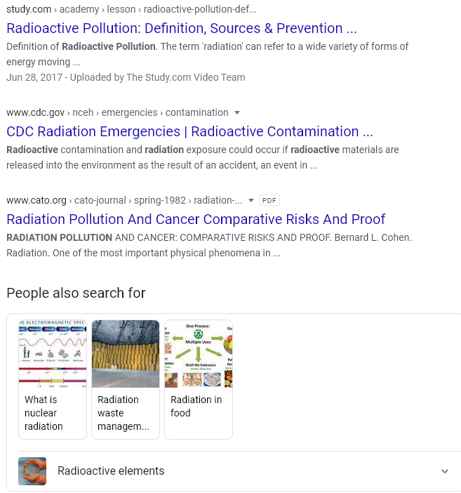 radiation