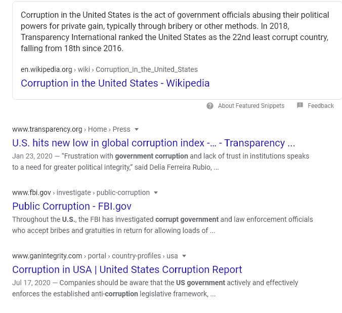corruption graduates