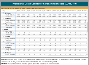 cdc death count