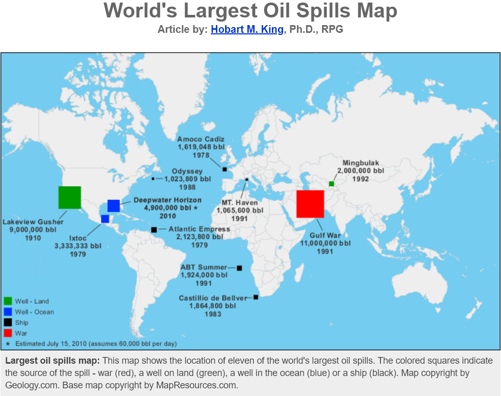 OIL SPILLS