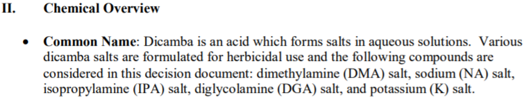 soil salts