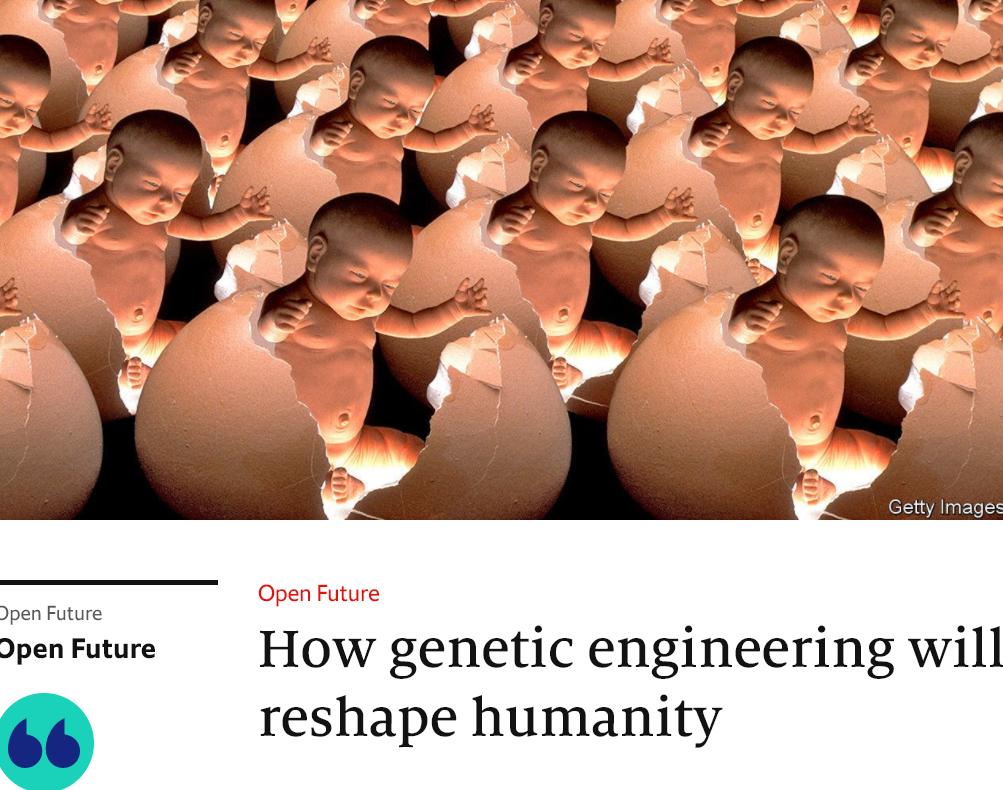 reshaping humanity