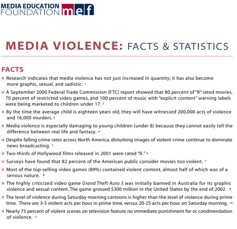 media facts