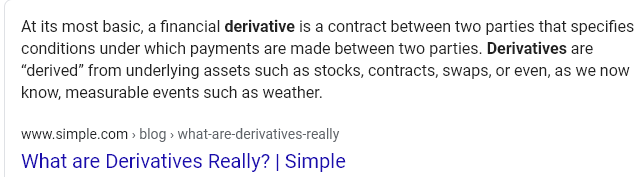 derivative