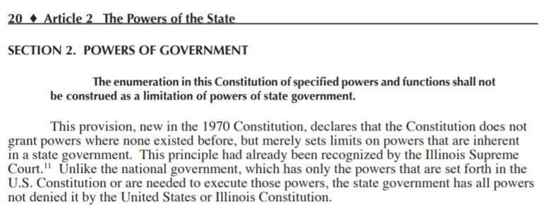 powers of government