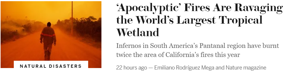 OUR PLANET DYING