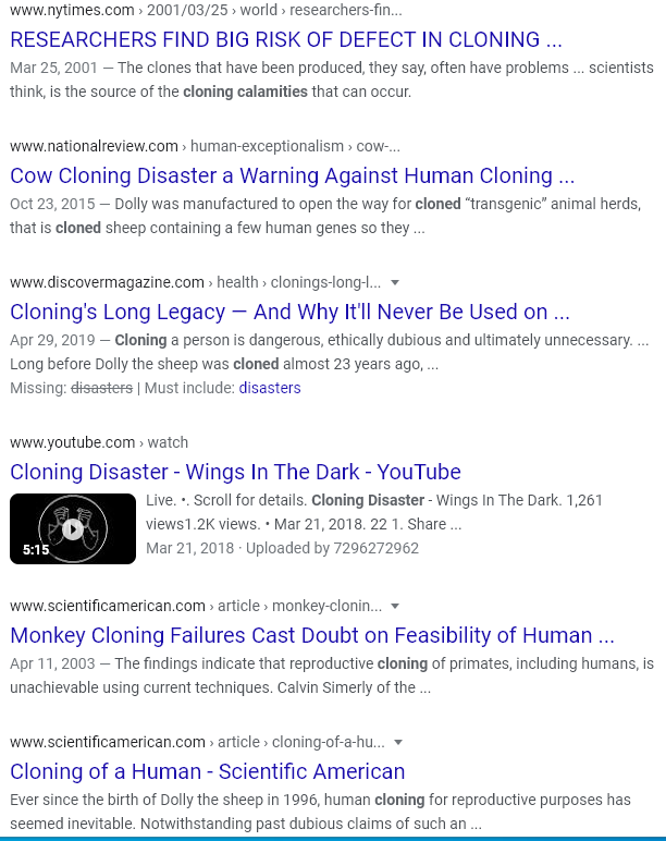 cloning