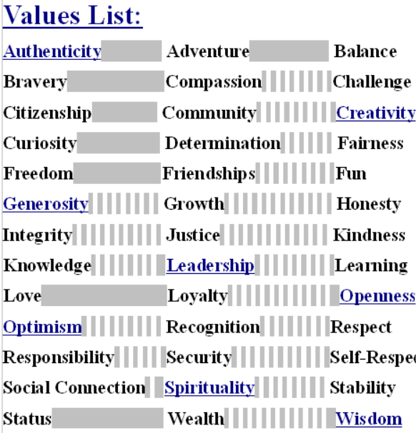 things that matter