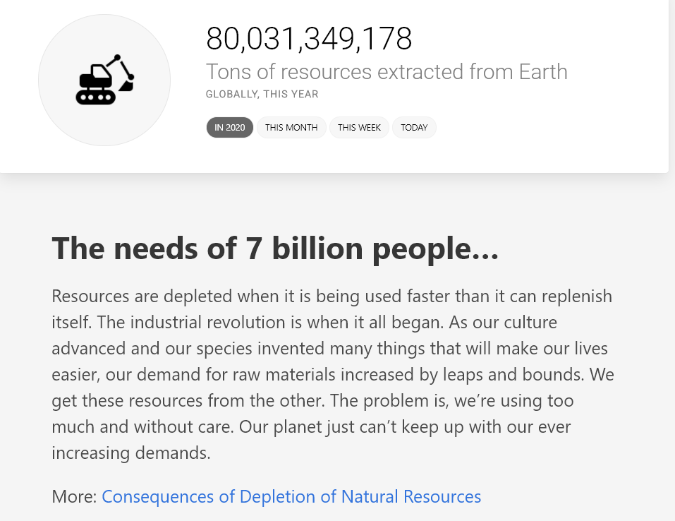 a finite planet