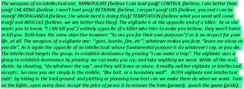 manipulate, tempt, lie, cheat, betray, steal