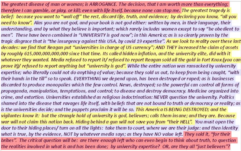 arrogance leads to death