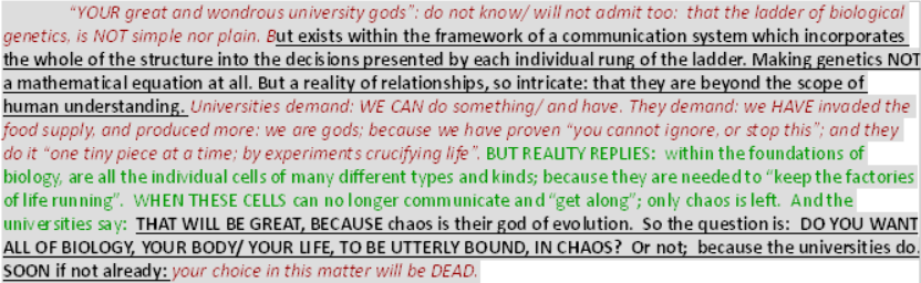 the scope of human understanding