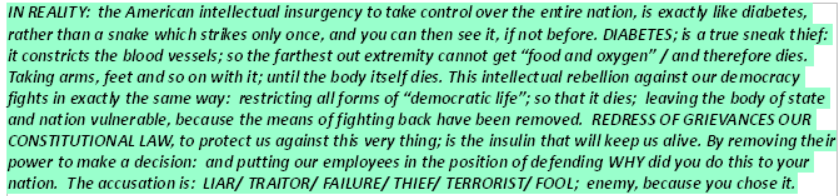 the law is our protection
