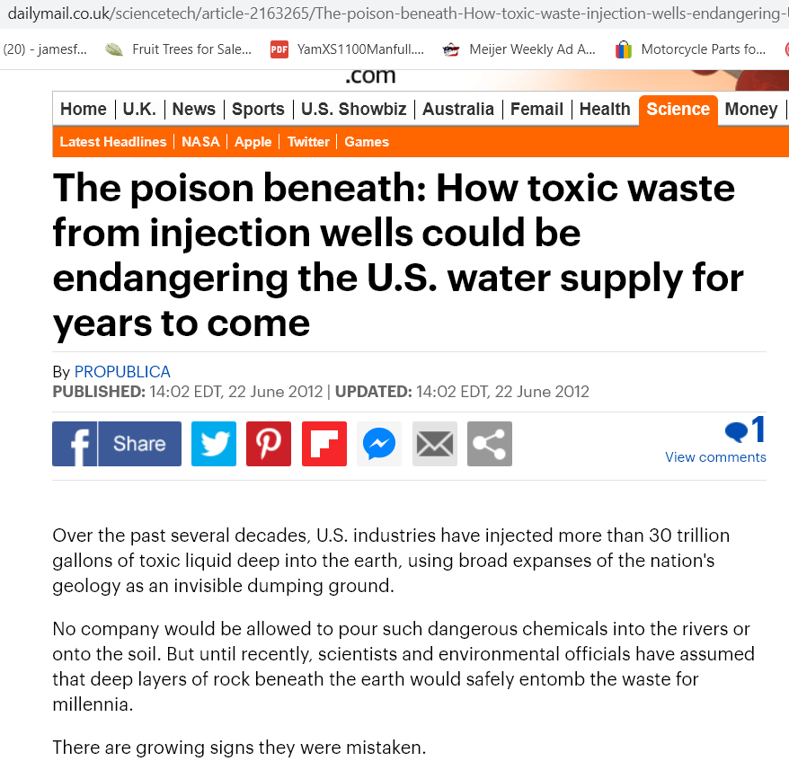 over thirty trillion gallons of the worst of the worst/ go ahead measure out 1000 feet "and talk"