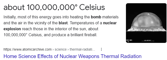 if the interior of the sun were on fire/ the sun would be unstable, and turn supernova