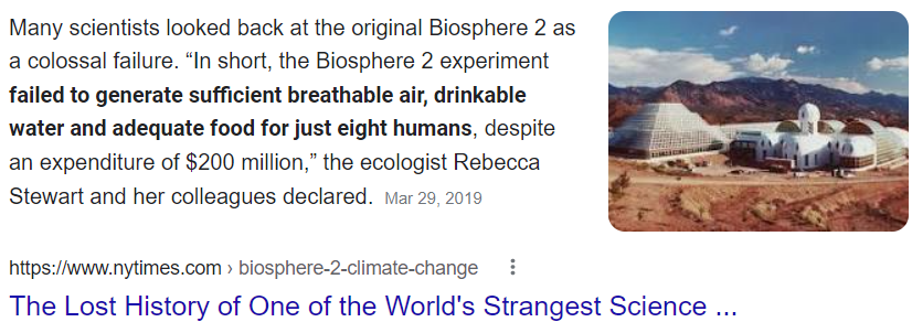 oxygen is used, as released from the planet/ not made by plants etc