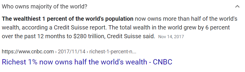 nobody earns a billion dollars/ nobody deserves a billion dollars; it is a lie
