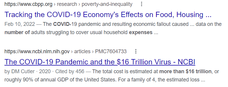covid is a financial insurgency against us